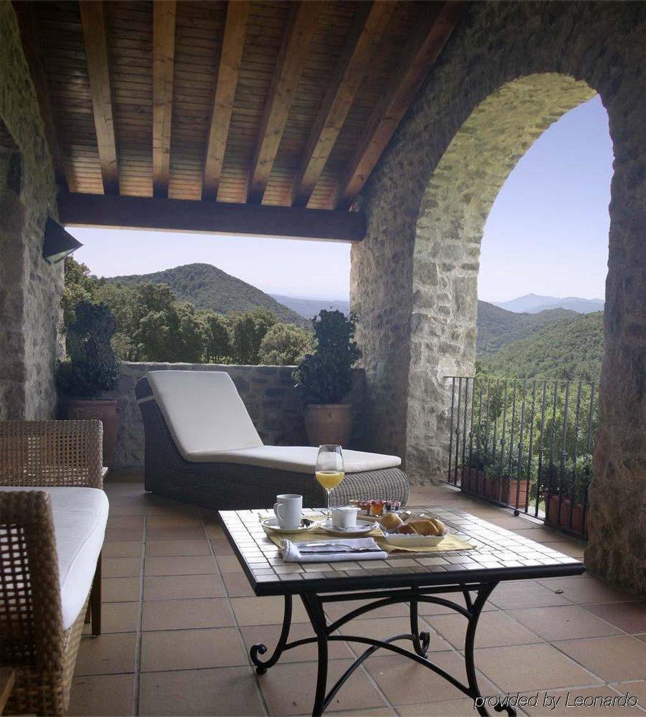 Hotel Restaurante El Ventos Sant Felíu de Pallarols Kamer foto
